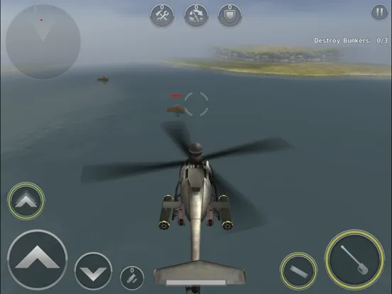 GUNSHIP BATTLE: 3D Action iPad  Screenshots