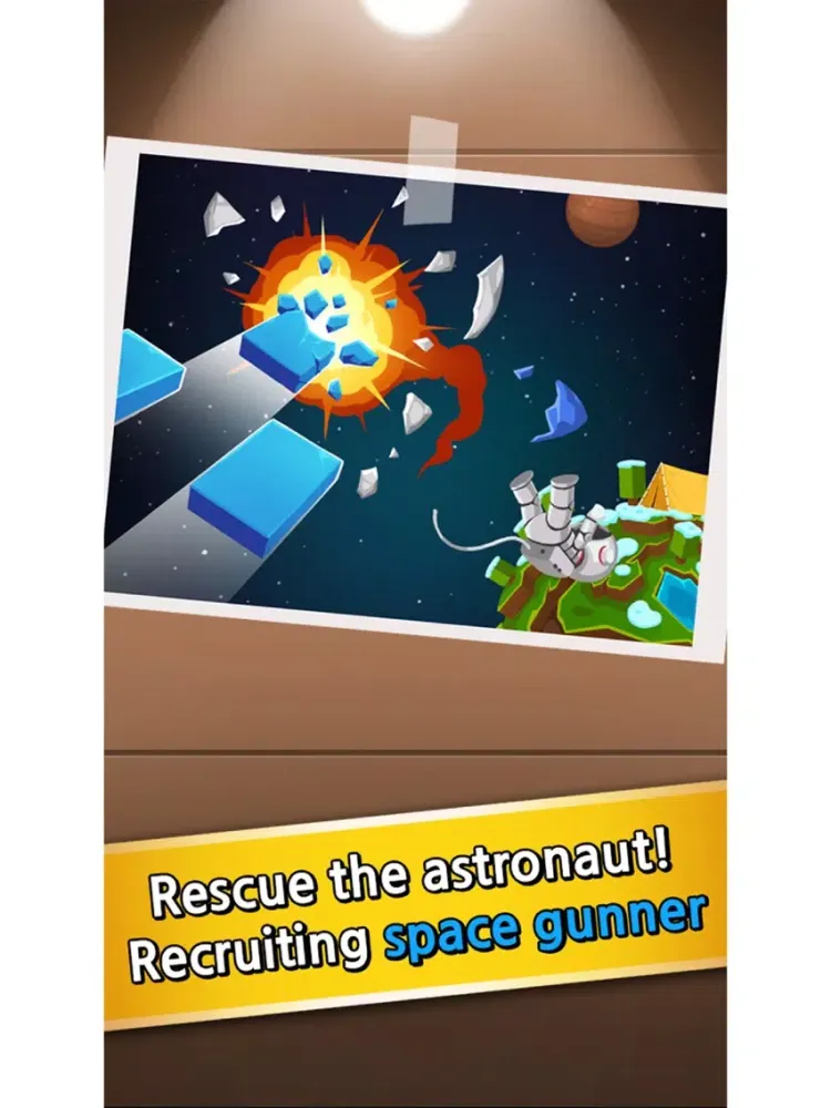 Space Gunner : Brick Breaker iPad  스크린샷