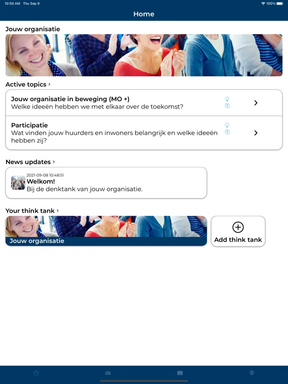 Opp App iPad  Ekran Görüntüleri