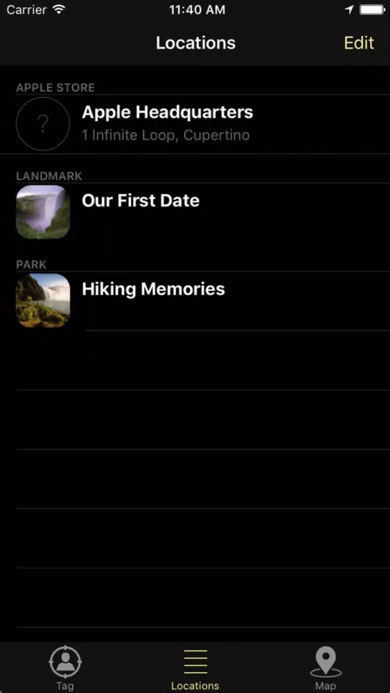 Locatag স্ক্রিনশট