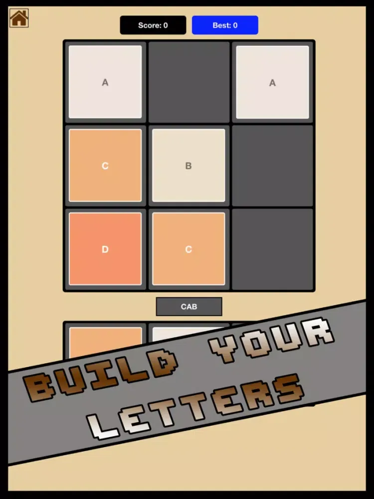 Word Tiles: Build Your Own Words Puzzle iPad  سکرین شاٹس