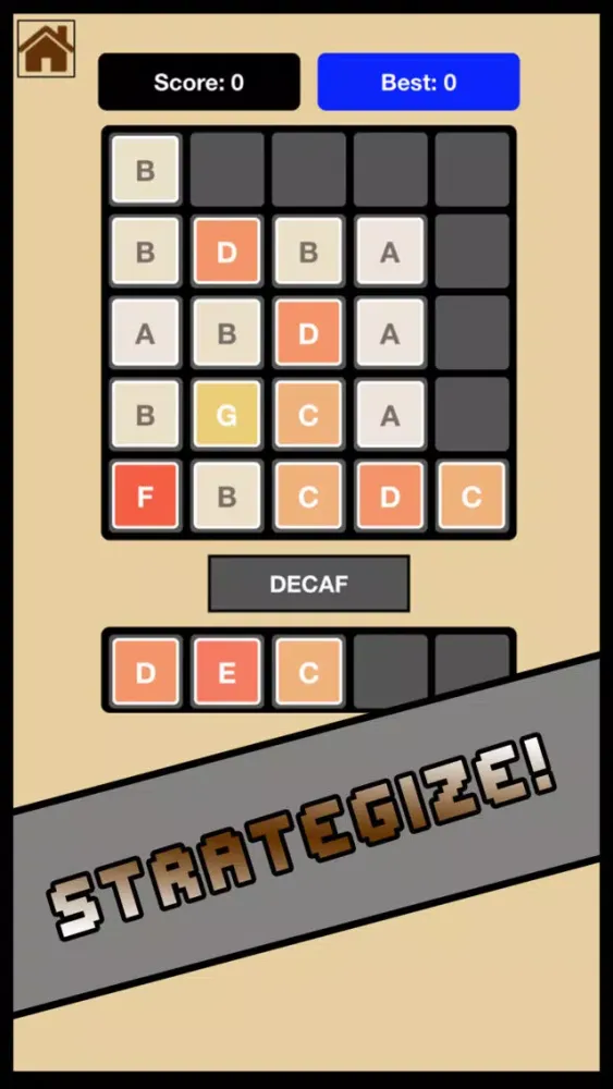 Word Tiles: Build Your Own Words Puzzle سکرین شاٹس