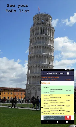The Organized Traveller: Trip  Ekran Görüntüleri