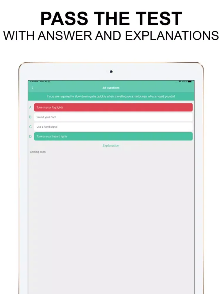 Theoryapp Driving Test UK iPad Screenshots