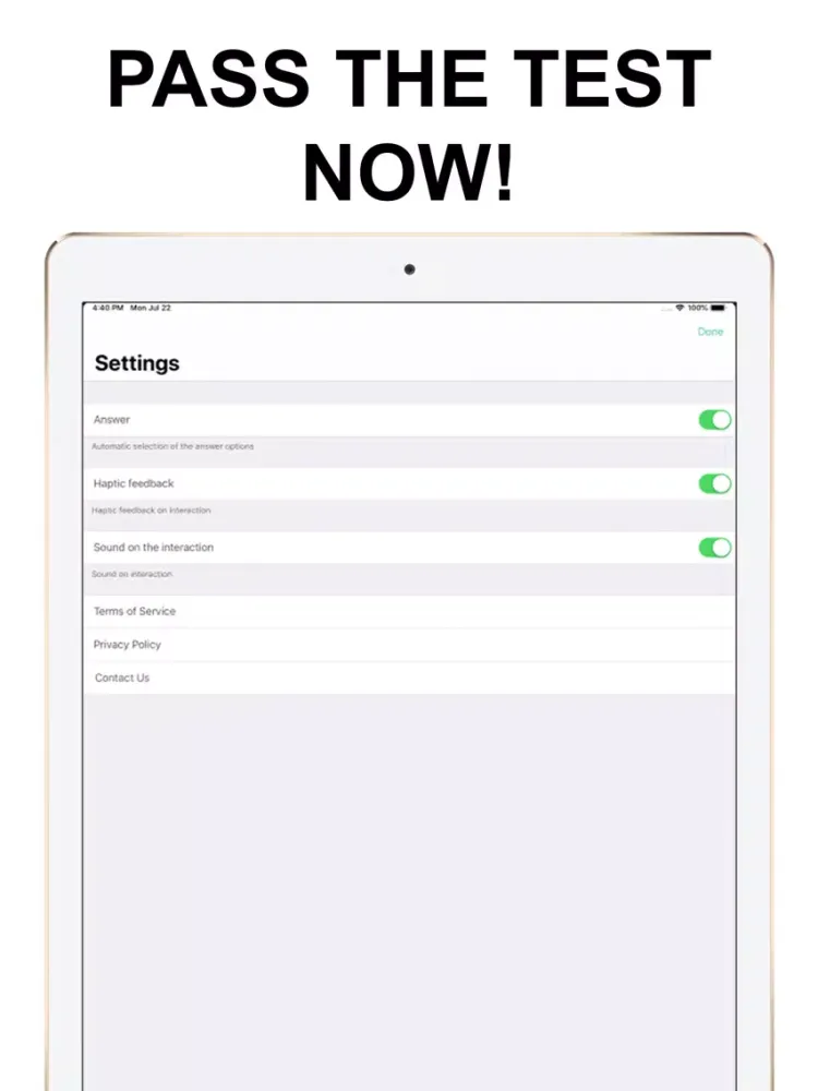 Theoryapp Driving Test UK iPad Screenshots