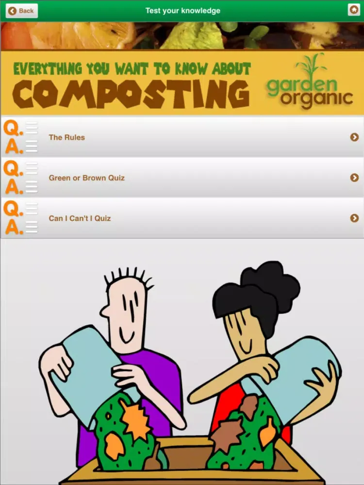 Capturas de pantalla de Organic Home Composting iPad 