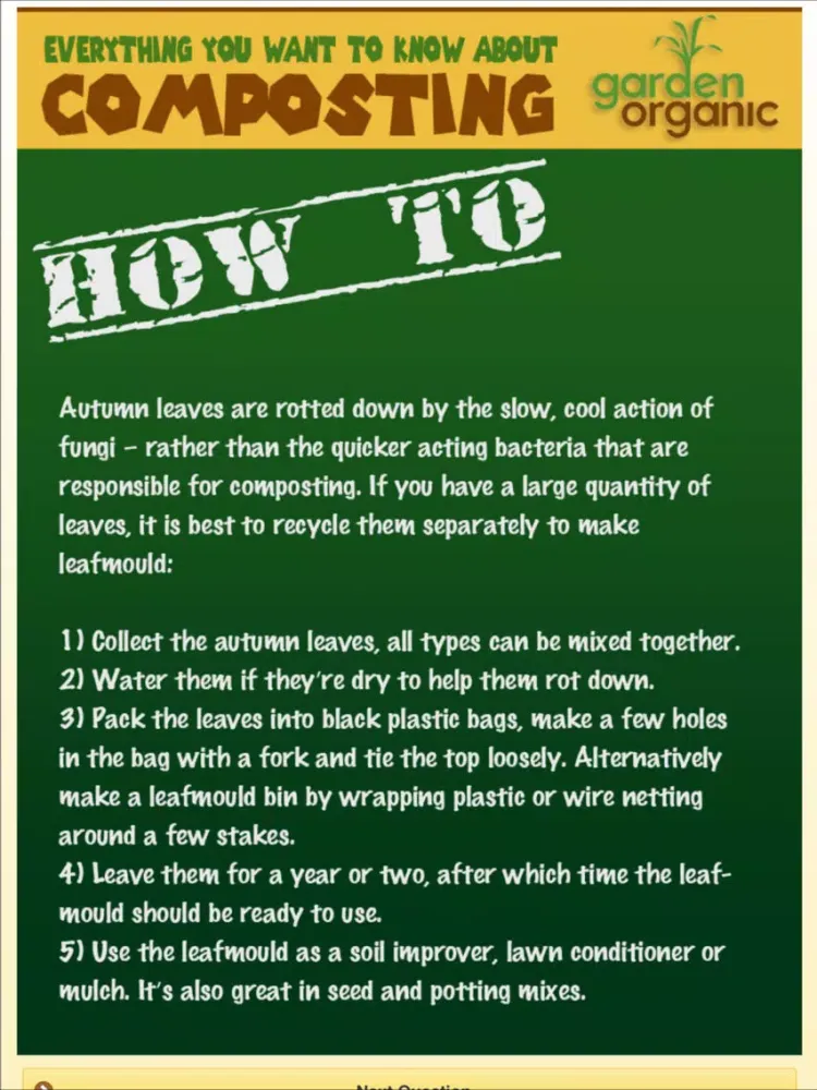 Capturas de pantalla de Organic Home Composting iPad 