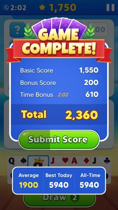 Solitaire Yatzy Cash应用截图