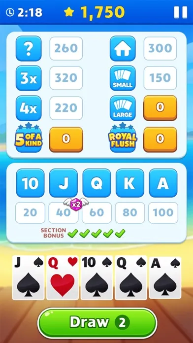 Solitaire Yatzy Cash应用截图