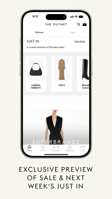 Zrzuty ekranu THE OUTNET: UP TO 70% OFF
