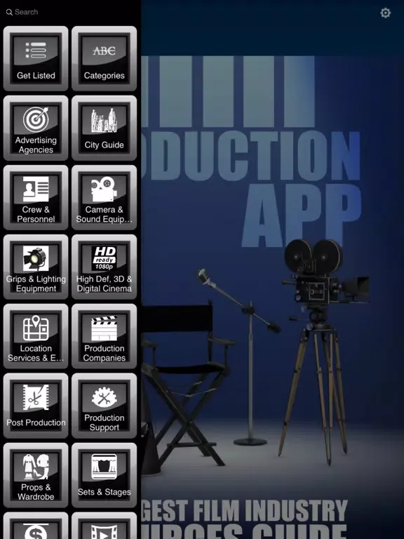 Film Production App iPad 應用截圖