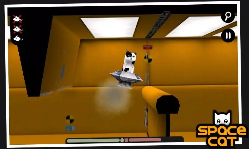 Capturas de tela do SpaceCat HD
