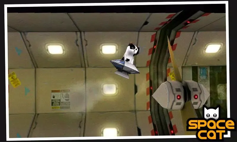 Capturas de tela do SpaceCat HD