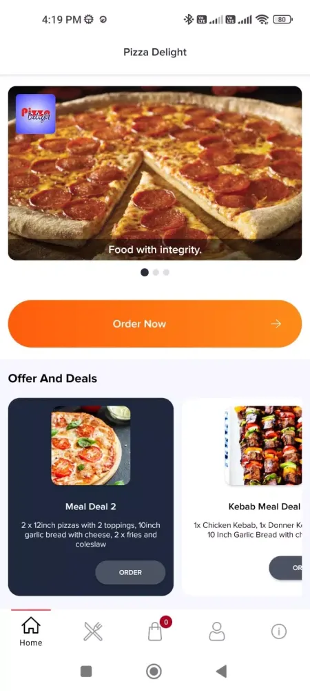 Pizza Delight Ekran Görüntüleri
