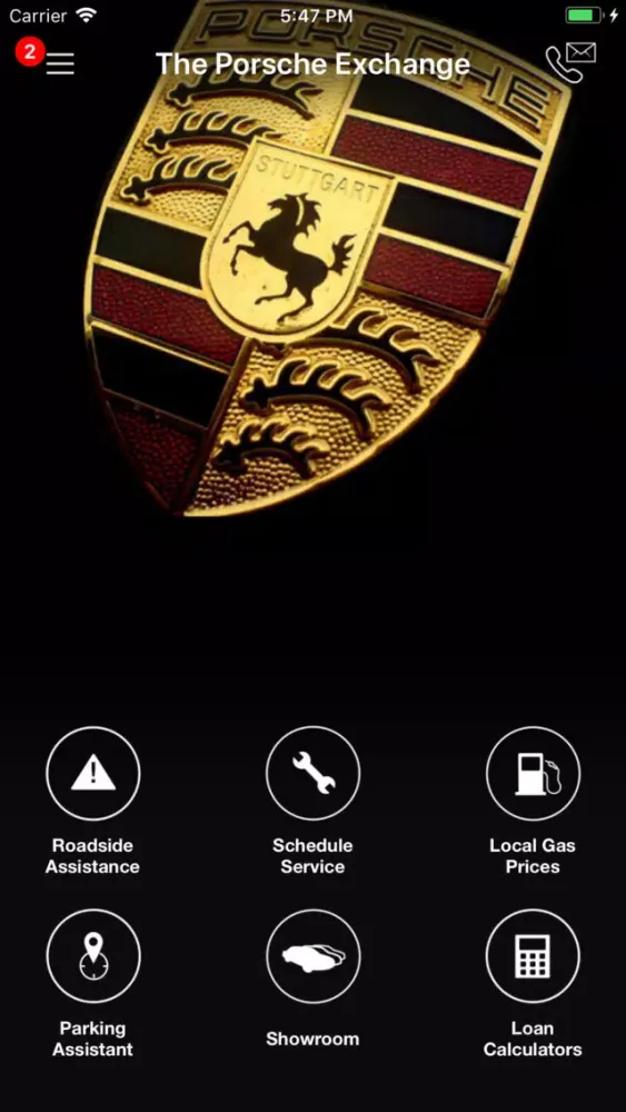 The Porsche Exchange DealerApp Screenshots