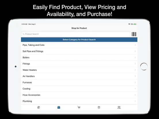 The Portland Group OE Touch iPad 应用截图
