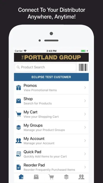 The Portland Group OE Touch应用截图