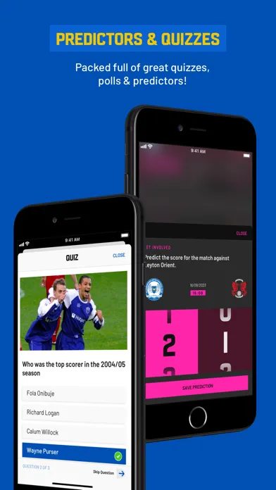 Zrzuty ekranu The Peterborough United App