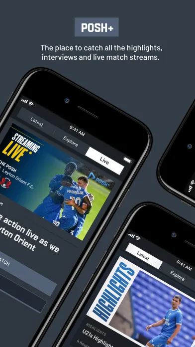 Zrzuty ekranu The Peterborough United App
