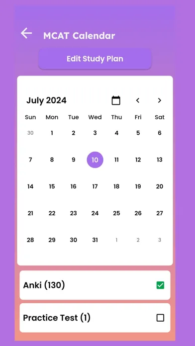 Tangkapan layar The Ultimate Premed App