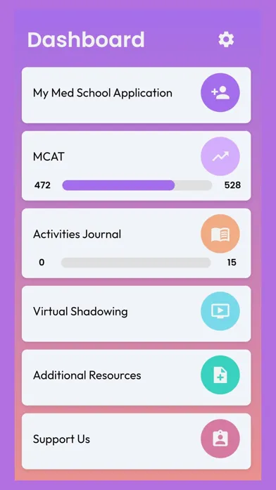 Tangkapan layar The Ultimate Premed App