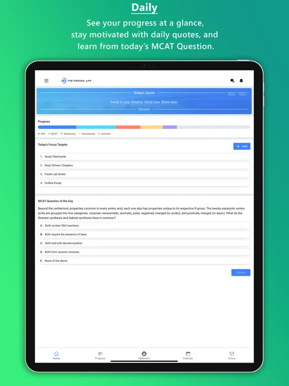 تصاویر The PreMed App iPad 