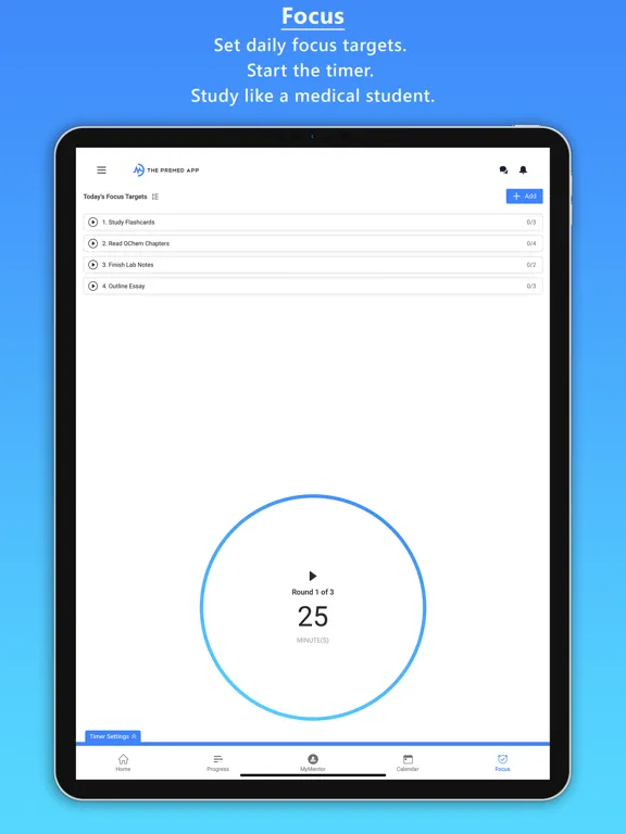 تصاویر The PreMed App iPad 