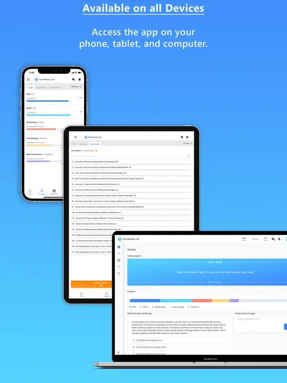 تصاویر The PreMed App iPad 