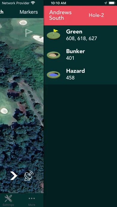 Tangkapan skrin GolfTarget - GPS Golf Course