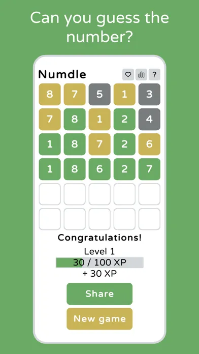 Screenshot di Numdle - Guess The Number