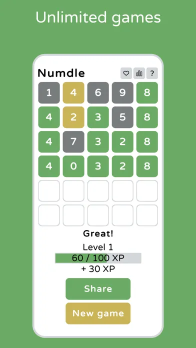 Screenshot di Numdle - Guess The Number