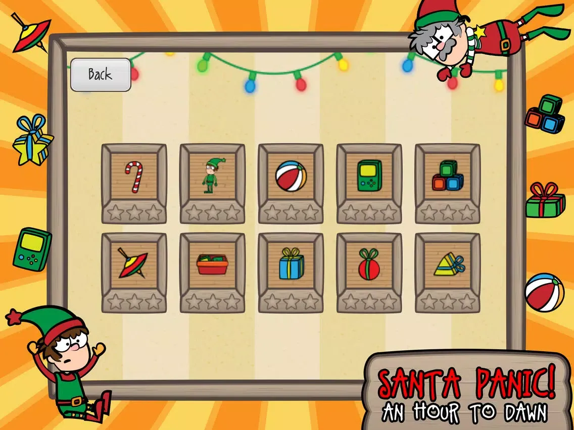 Tangkapan skrin Santa Panic iPad 