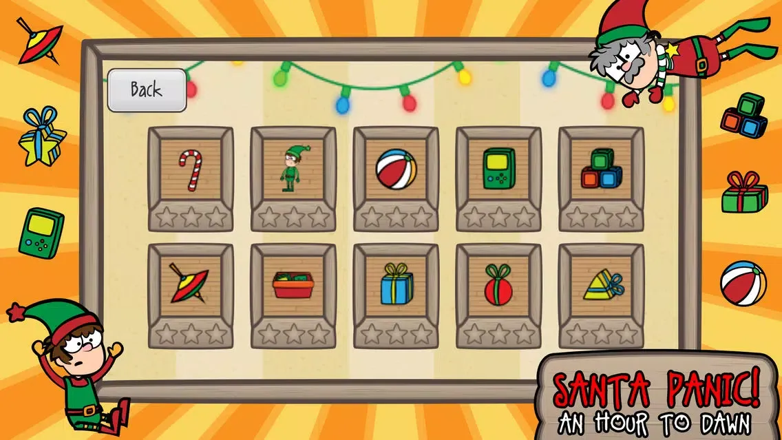 Tangkapan skrin Santa Panic