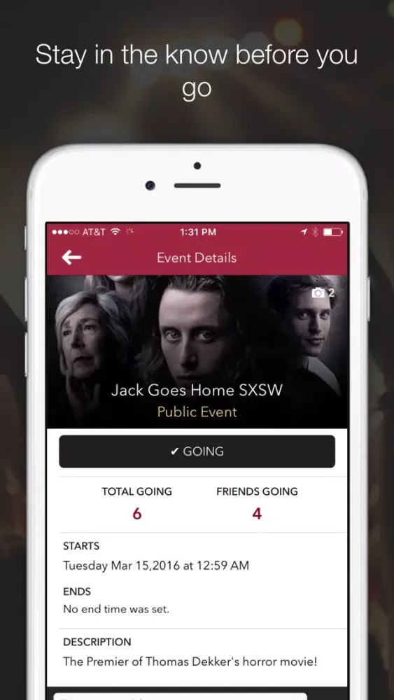 Capturas de pantalla de The Promo App