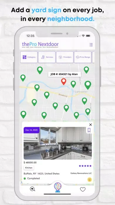thePro Nextdoor: Service Pros سکرین شاٹس