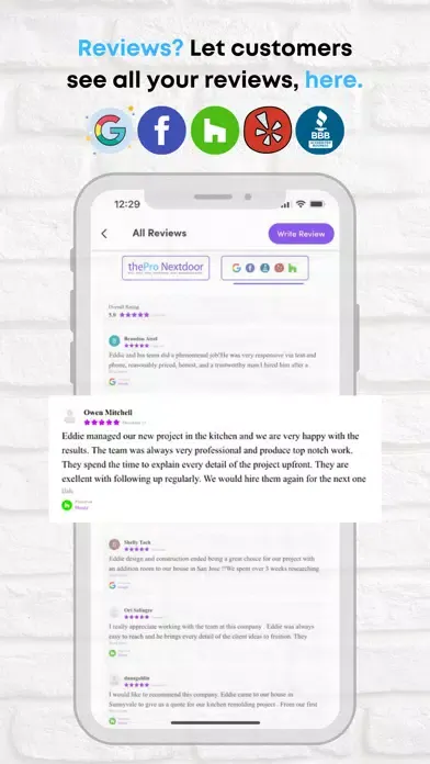 thePro Nextdoor: Service Pros سکرین شاٹس