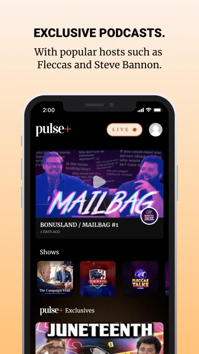 Pulse+ News & Podcasts 스크린샷