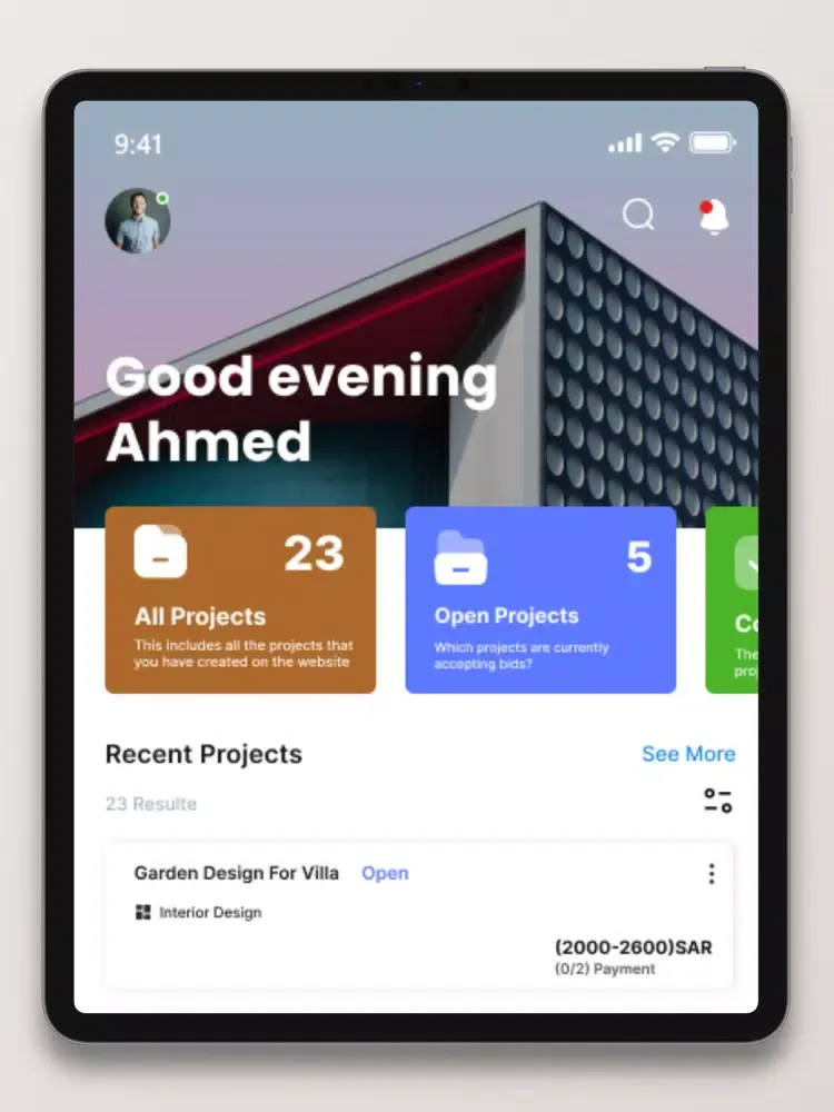 ثقة ديزاين | Theqqa Design iPad  Screenshots