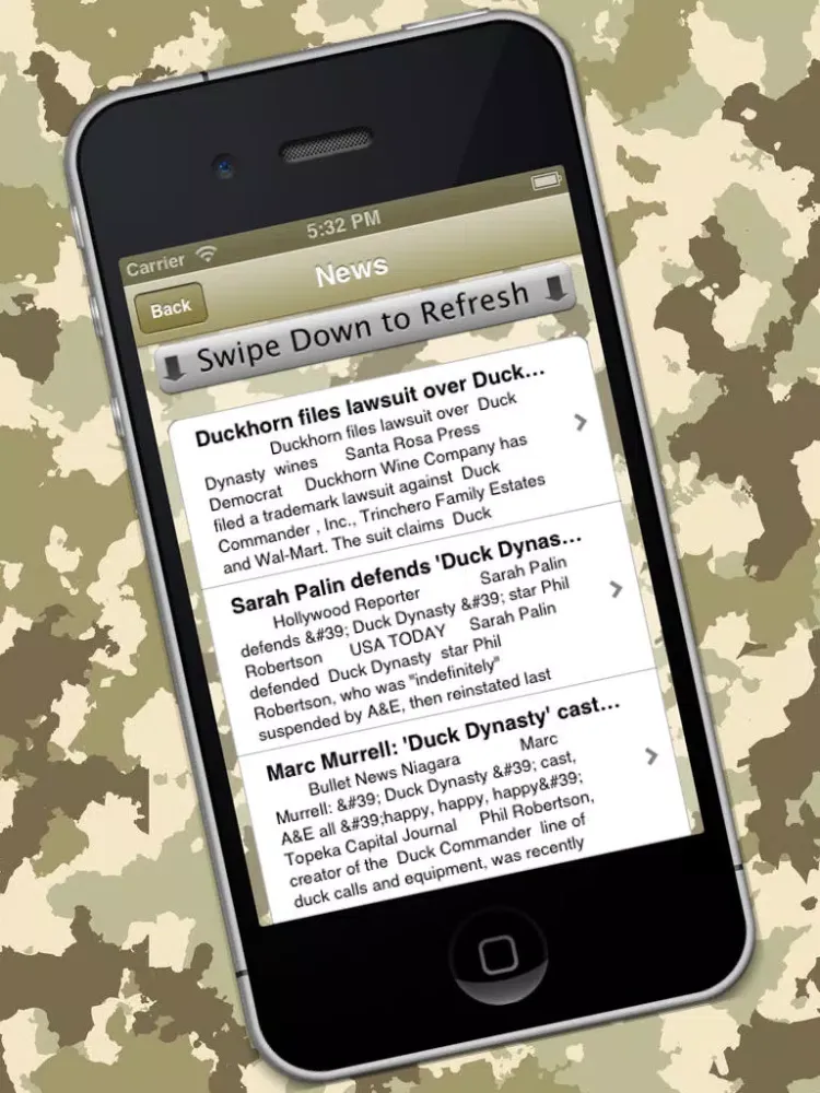 Screenshot di TV Trivia: Duck Dynasty Edition iPad 