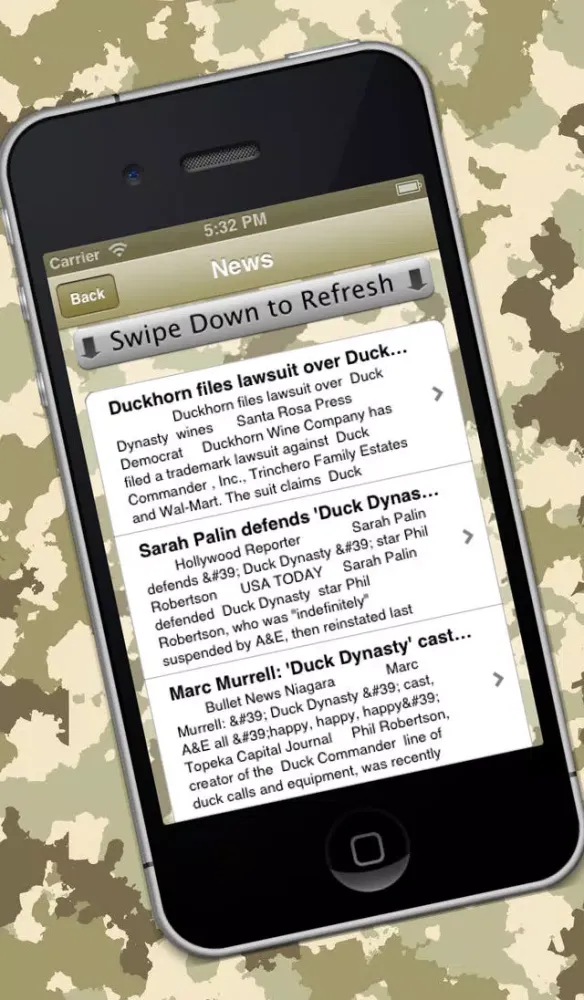 Screenshot di TV Trivia: Duck Dynasty Edition