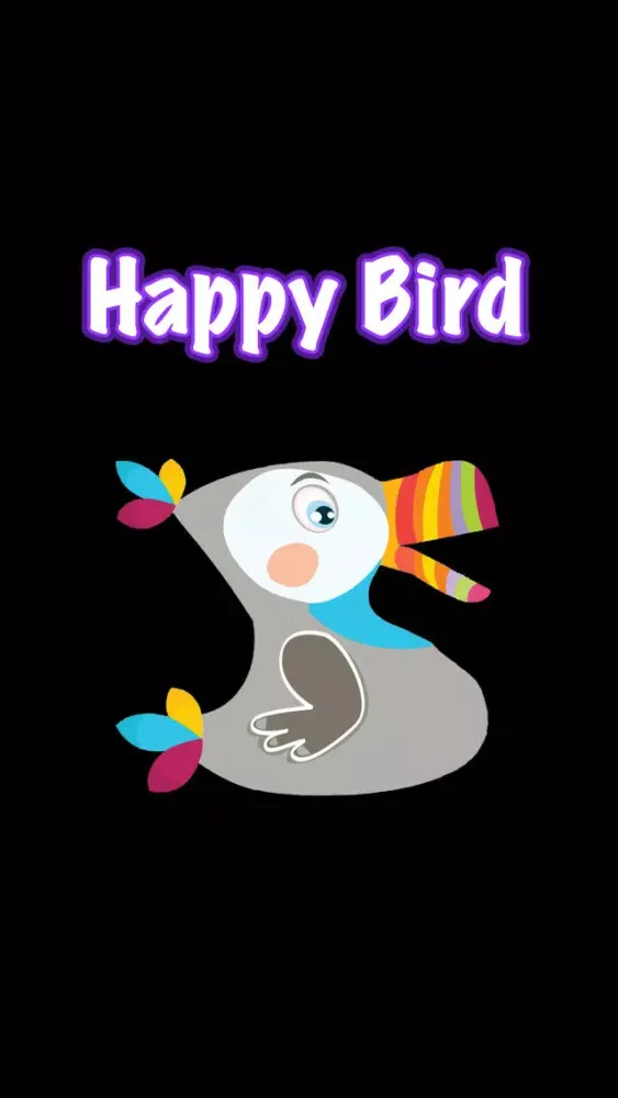 Happy Bird - the Hardest, Fastest, Funnest Flying Adventure You'll Ever Love स्क्रीनशॉट