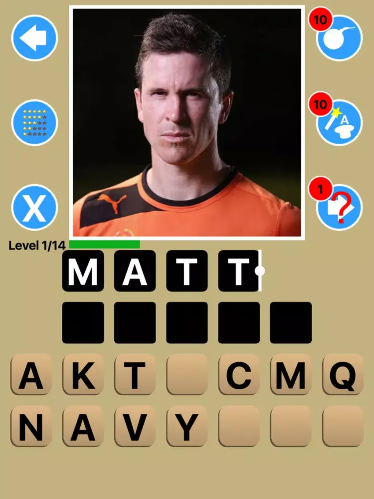 Australia A-League Hyundai Football Quiz Maestro iPad 应用截图