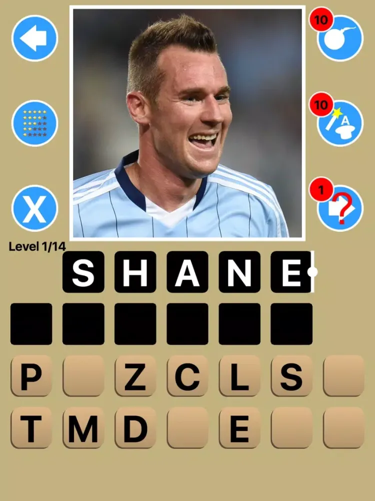 Australia A-League Hyundai Football Quiz Maestro iPad 应用截图