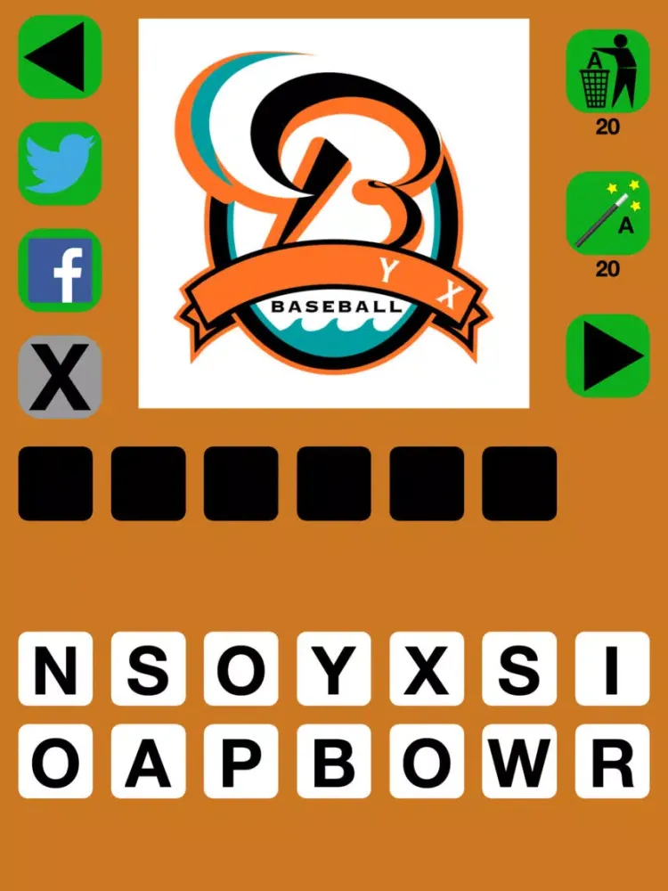 Capturas de pantalla de Baseball Logos Game Quiz Maestro iPad 