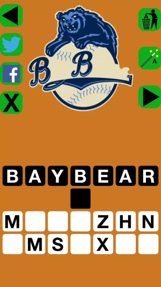 Capturas de pantalla de Baseball Logos Game Quiz Maestro