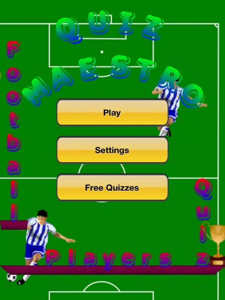 تصاویر Football Players Quiz Maestro iPad 