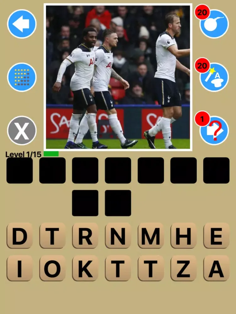 Ảnh chụp màn hình của Football Team Game Quiz Maestro iPad 