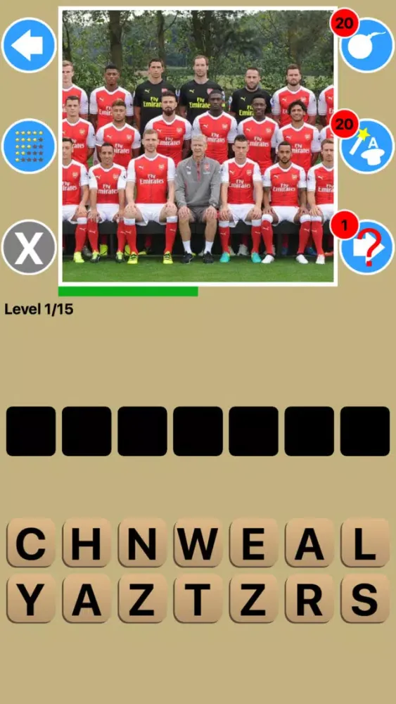 Ảnh chụp màn hình của Football Team Game Quiz Maestro