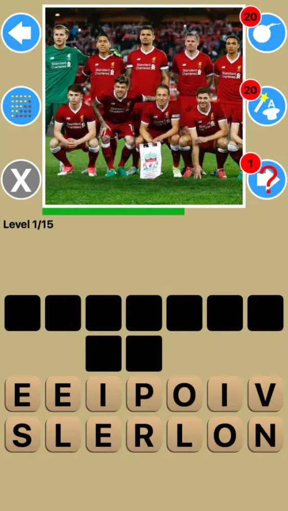 Ảnh chụp màn hình của Football Team Game Quiz Maestro