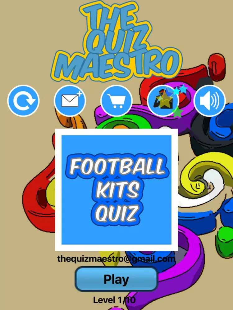 Zrzuty ekranu Football Soccer Kits Quiz iPad 